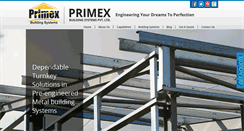 Desktop Screenshot of primexbuildings.com